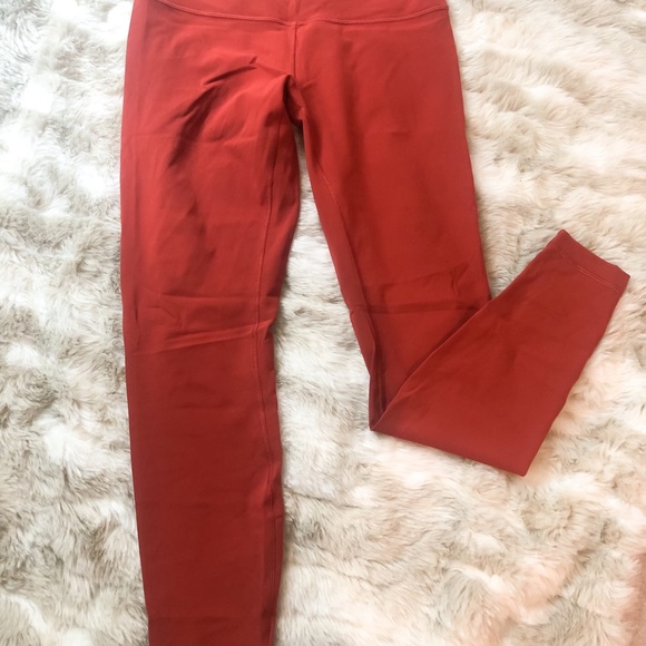 Lululemon Wunder Under Bonfire Luxtreme NWOT Sz 8 - Picture 2 of 6